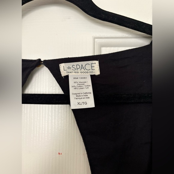 L Space sienna cutout dress size XL black - Picture 4 of 4